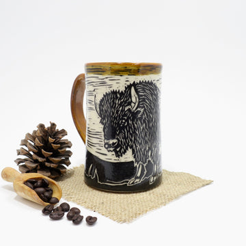 Bison Pottery Mug