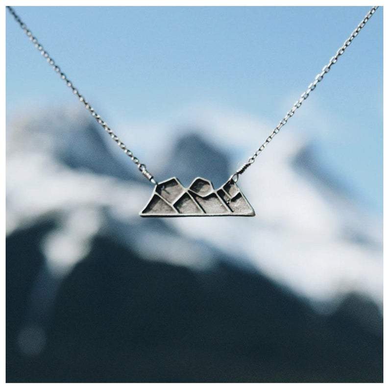 The Three Sisters Mountain Necklace