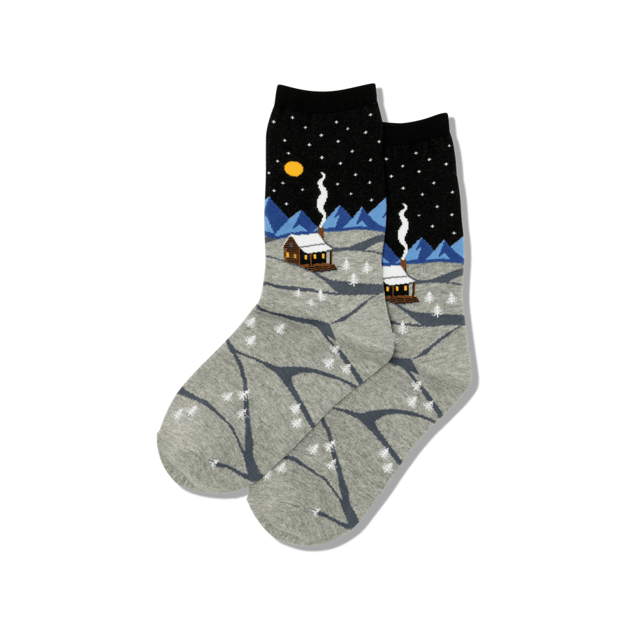 Ladies' Originals Cabin Scene Sock