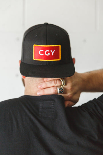 CGY Black Snapback