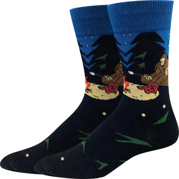 Men's Campfire Bigfoot Crew Socks