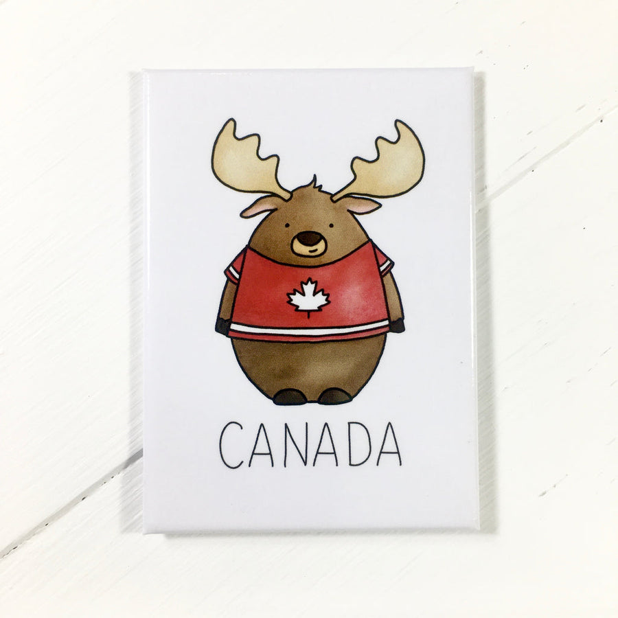 Canadian Moose Magnet