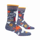 Men's Crew Carpe Diem Crew Socks