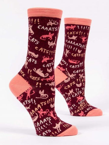 Women's Cats! Crew Socks