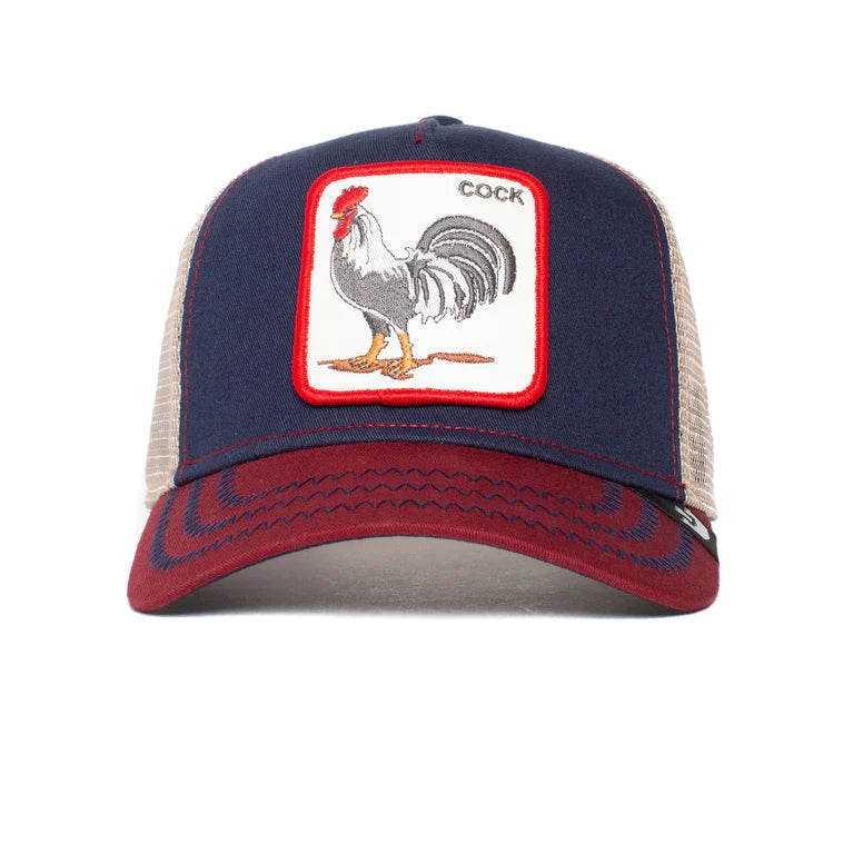 The Cock Trucker Hat Navy