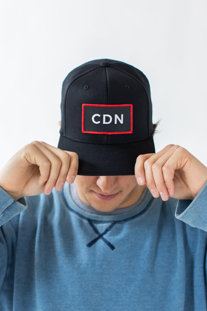 CDN Classic Black Snapback
