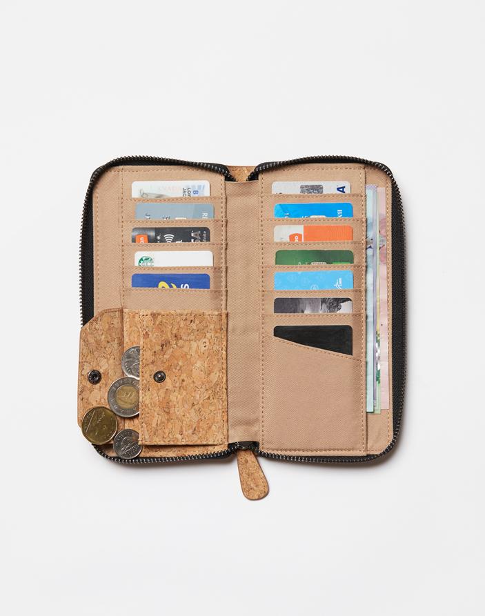 Cork Zipper Wallet EV2