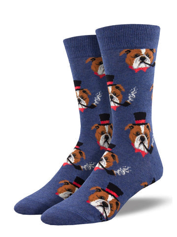 Men's Dapper Dogs Crew Socks