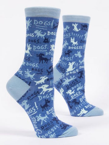 Women's Dogs! Crew Socks