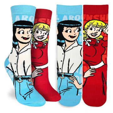 Women's Betty & Veronica Active Fit Crew Socks