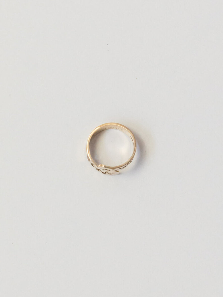 Fern Ring - Gold Fill