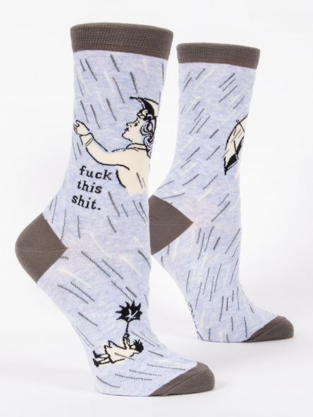 Women's F*ck this Sh*t Crew Socks