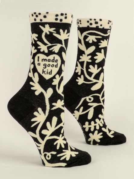 Women's I Made a Good Kid Crew Socks