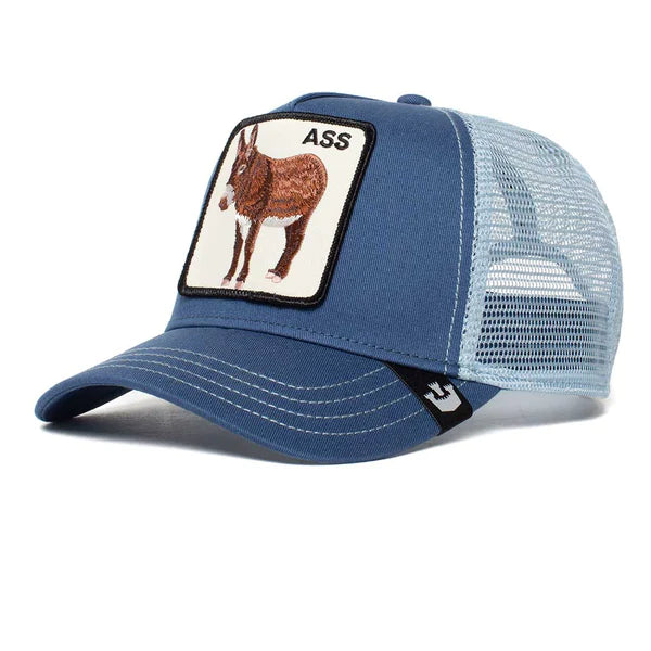 The Ass Trucker Hat Blue – Mountain Mercantile Canmore
