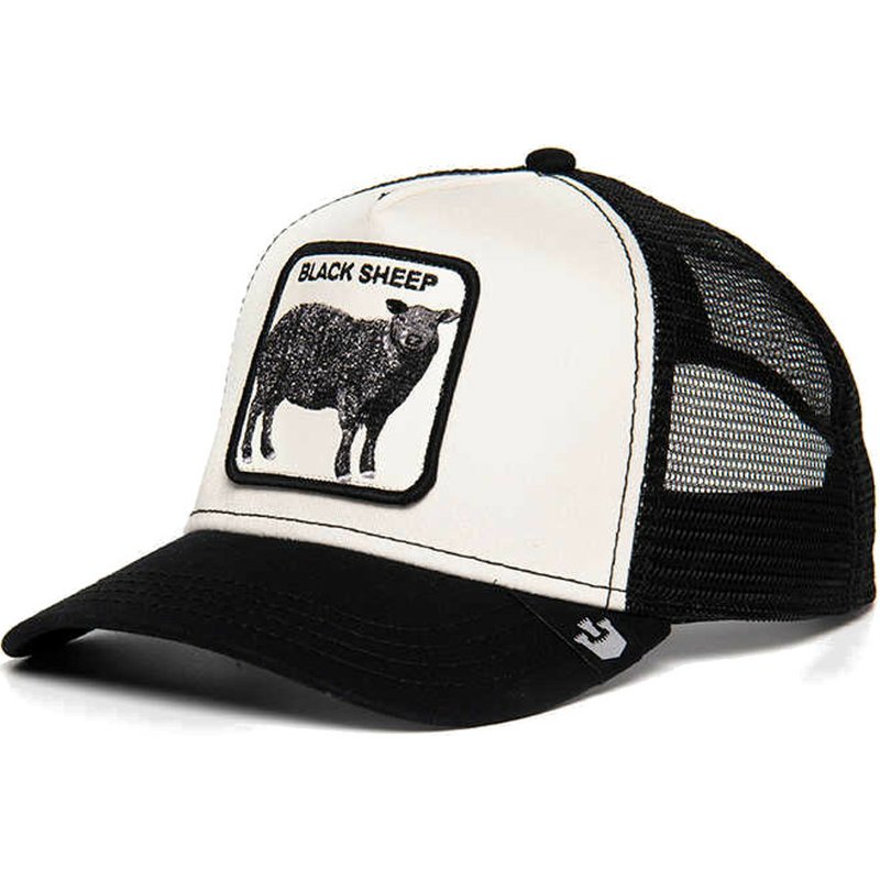 The Black Sheep Trucker Hat White