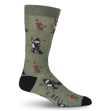 Men's Ninja Fashion Crew Socks