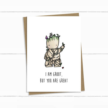 I am Groot Card