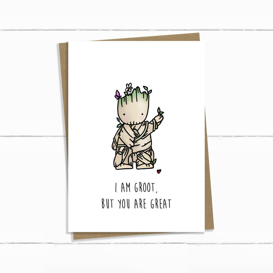 I am Groot Card