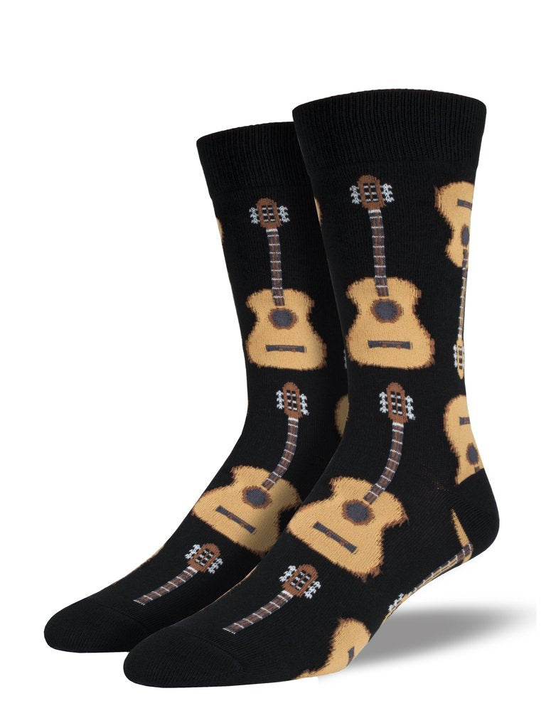 Men's Guitar Crew Socks