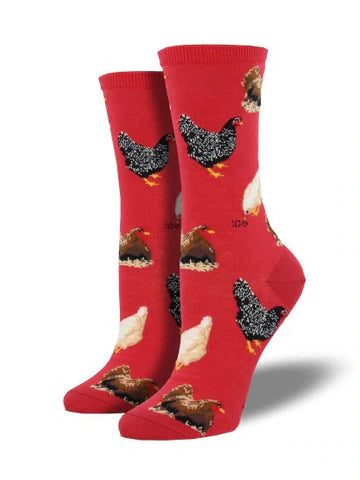 Women's Hen House Crew Socks
