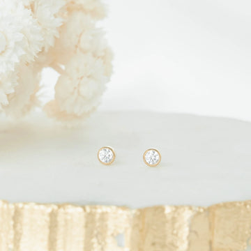 Small Fin Stud Earring