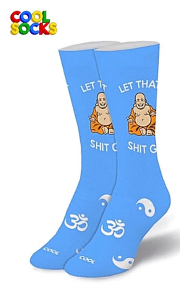 Women's  Let That Sh*t Go Crew Socks
