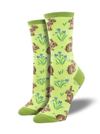 Relaxed Rabbit Women's Crew Socks