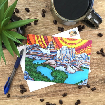 Mount Assiniboine Card