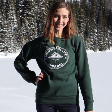 Mount Alberta Unisex Crew - Green