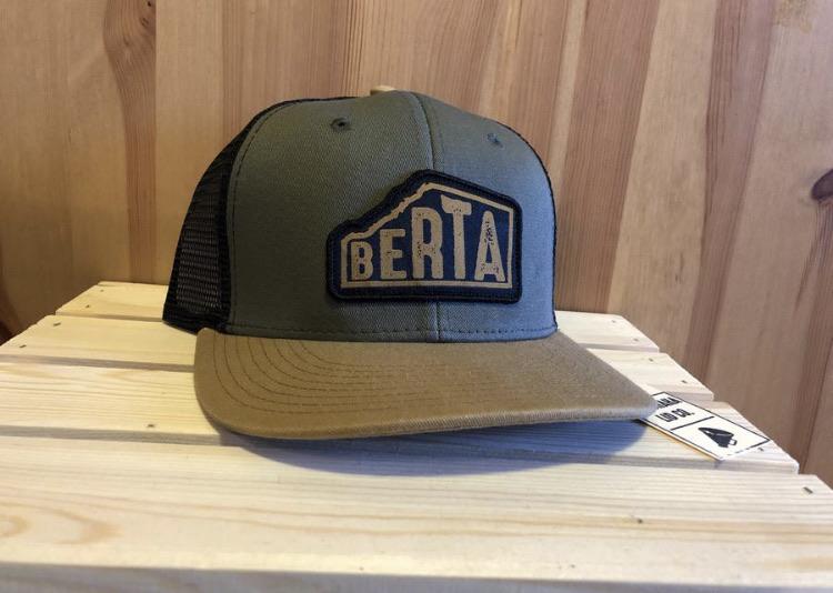 'Berta Hat - Green w/ Meshback