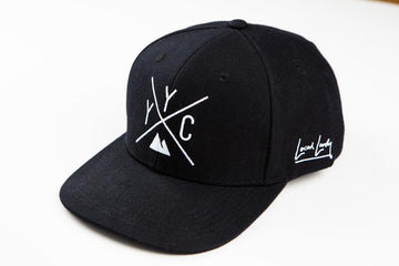 CAN Snapback Hat  Black