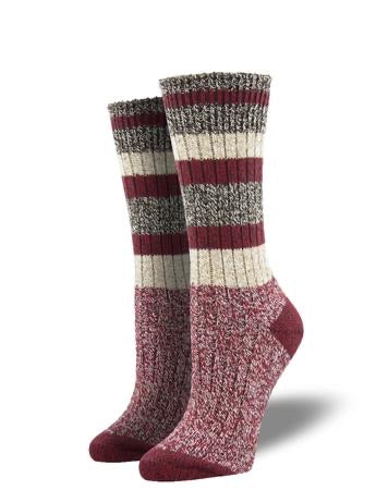 Cabin Sock Women's - Yosemite Red