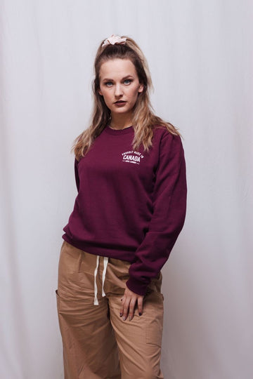 Proudly Made In Canada Crewneck Sweatshirt