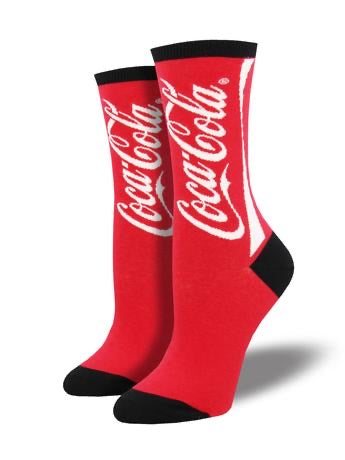 Coca Cola Women's Crew Socks