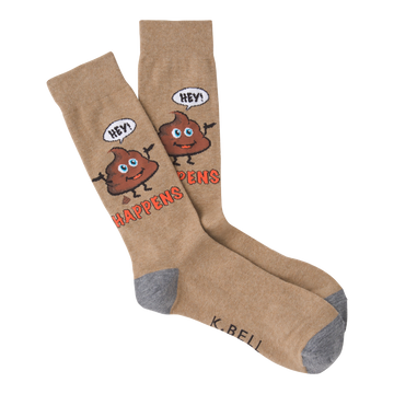 Men's Sh*t Happens Fashion Crew Socks