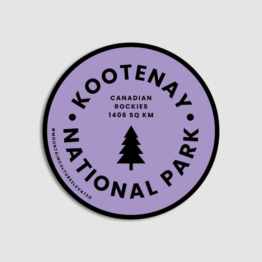 Kootenay Park Sticker