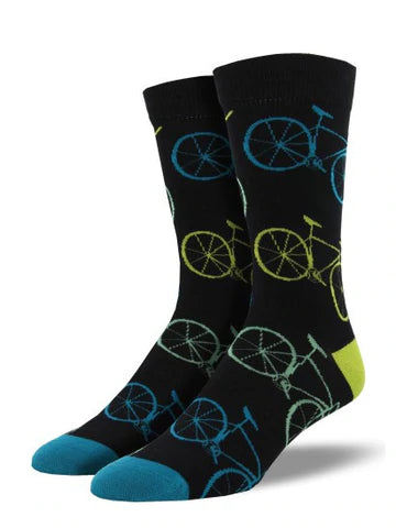 Men's Bamboo Fixie Crew Socks