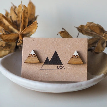 Mountains Stud Earring