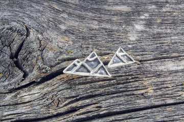 Mountain Stud Earrings