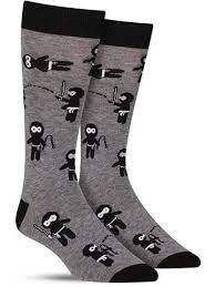 Women's Ninja Fashion Crew Socks
