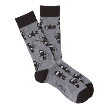 Men's Ninja Fashion Crew Socks