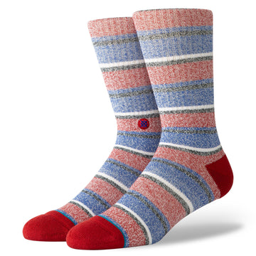 Butter Blend Noosa Sock - Red L