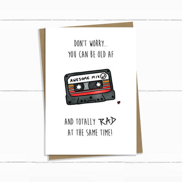 Old AF and Rad Card