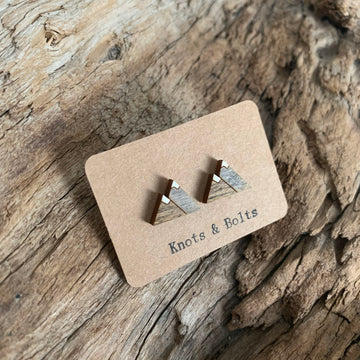 Peaks Stud Earrings