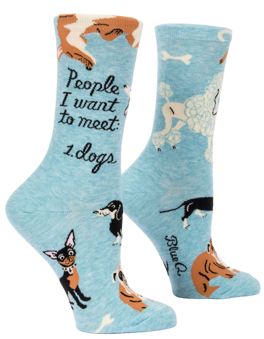 Women's People To Meet Crew Socks