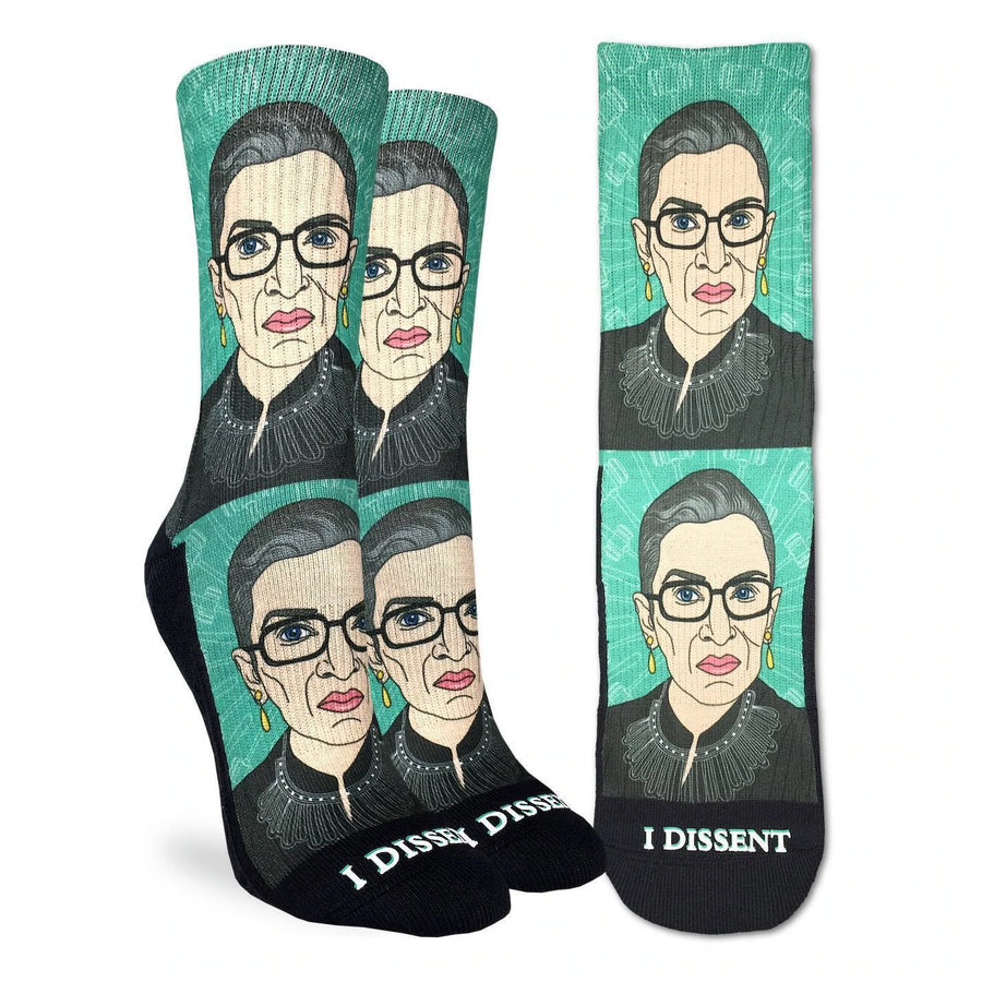 Women's Ruth Bader Ginsburg Active Fit Crew Socks