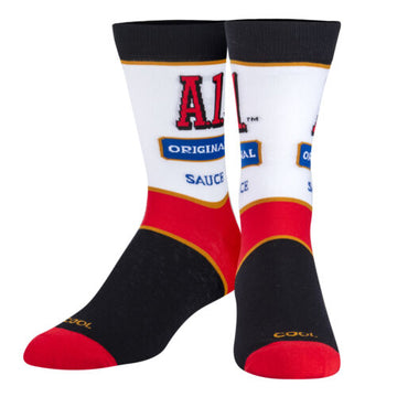 Men's A1 Steak Sauce Crew Socks