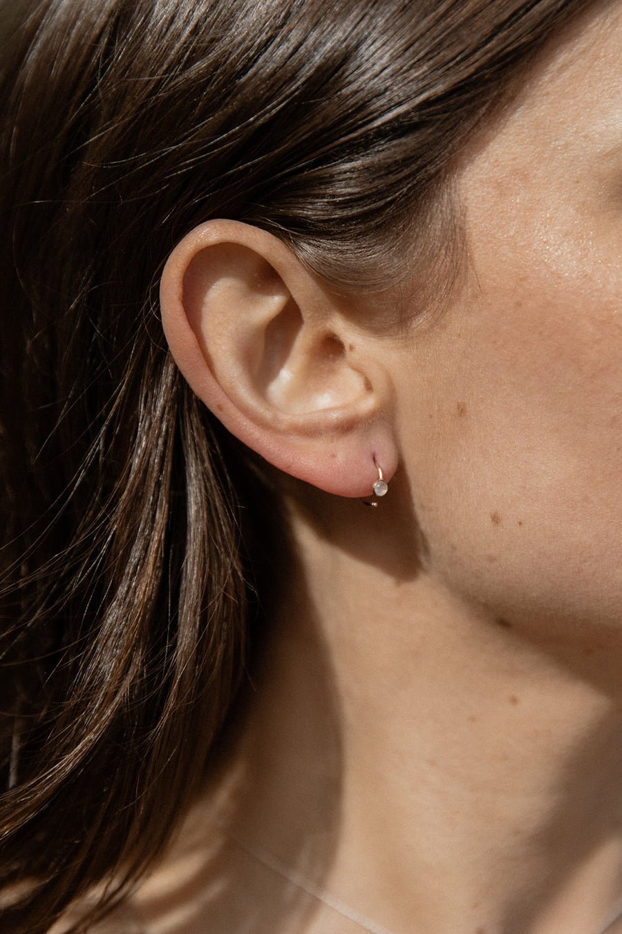 Sidney Moonstone Earring