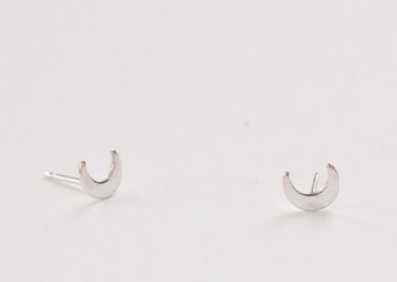 Silver Moon Studs