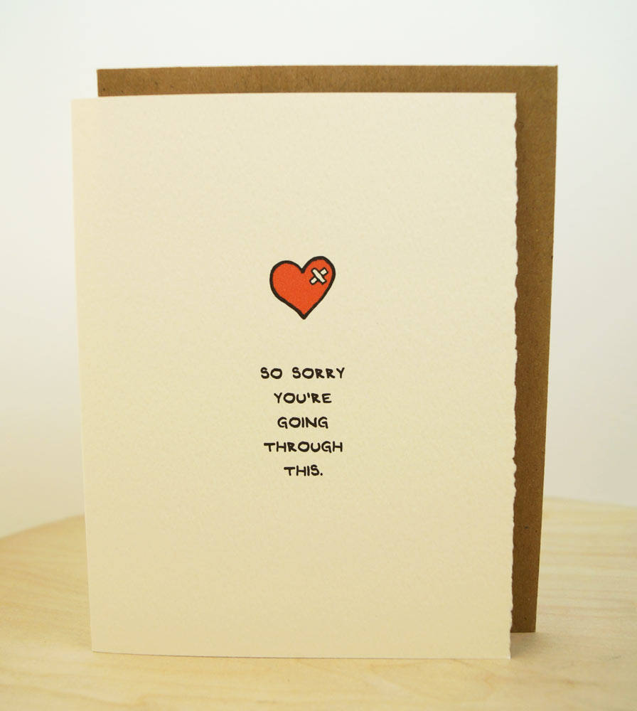 So Sorry Youre Going Thru This Card